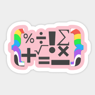 mathematics tools Sticker